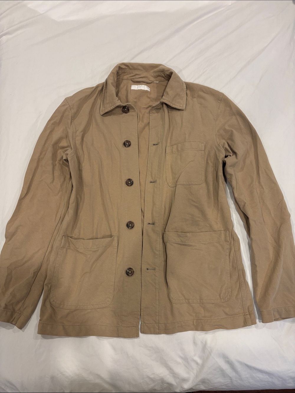 Uniqlo Men Tan Utility Jacket